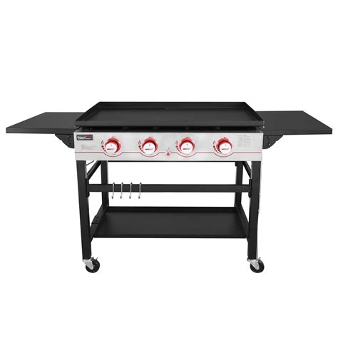 Outdoor Tabletop Griddle Station for tailgating, picnicking and camping. . Royal gourmet griddle